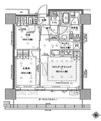 ＴＨＥ　ＹＯＫＯＨＡＭＡ　ＦＲＯＮＴ　ＴＯＷＥＲの物件間取画像